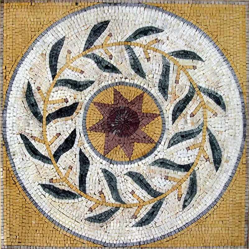 Geometric Floral Mosaic - Maria
