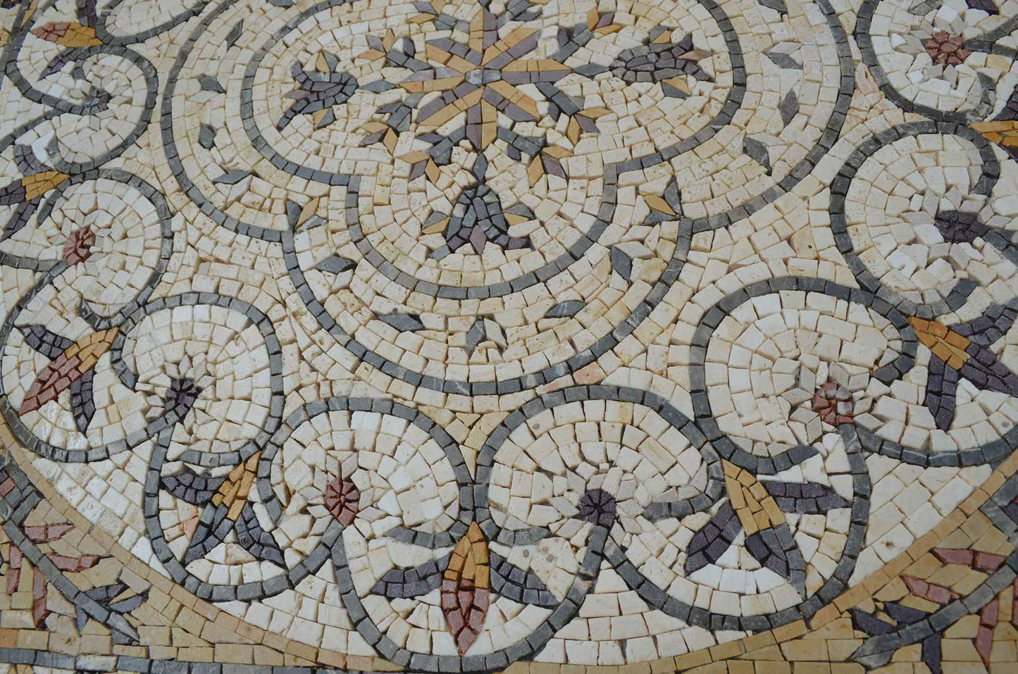Geometric Mosaic - Botanical Mosaic