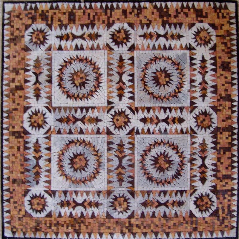 Geometric Mosaic Decor - Rain