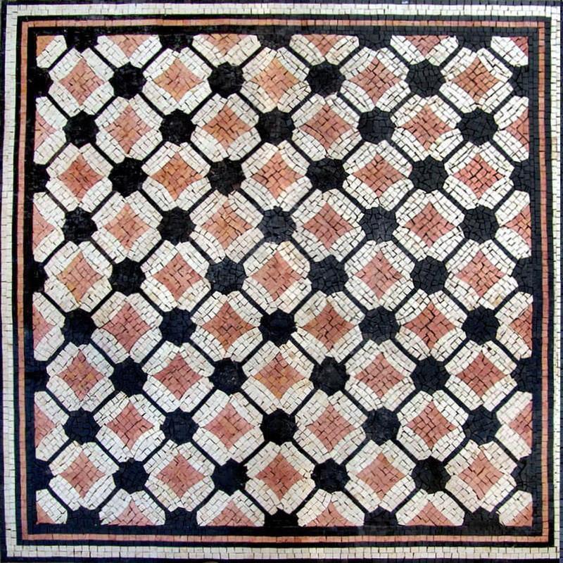 Diamond Geometric Mosaic Tile - Kade
