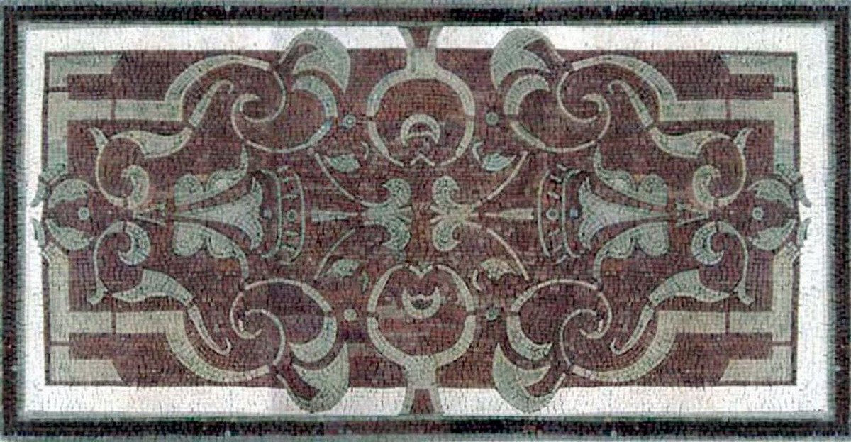 Rectangular Mosaic Rug - Zada