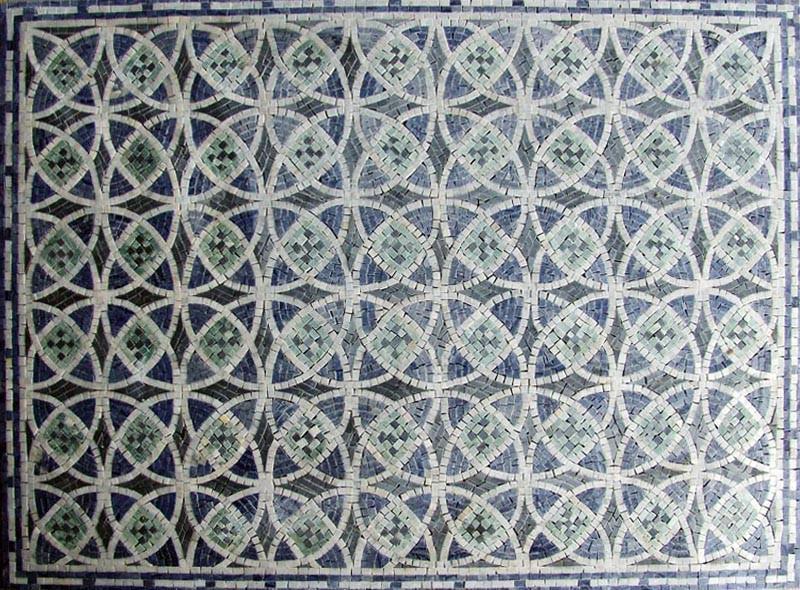 Mosaic Designs - Emerald Flower Of Life
