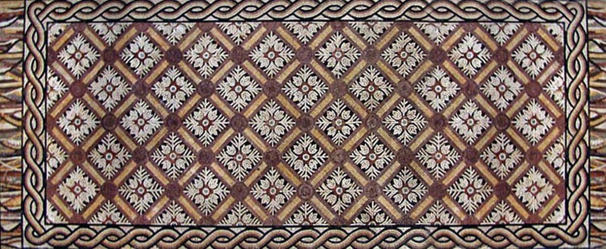 Geometric Mosaic Rug