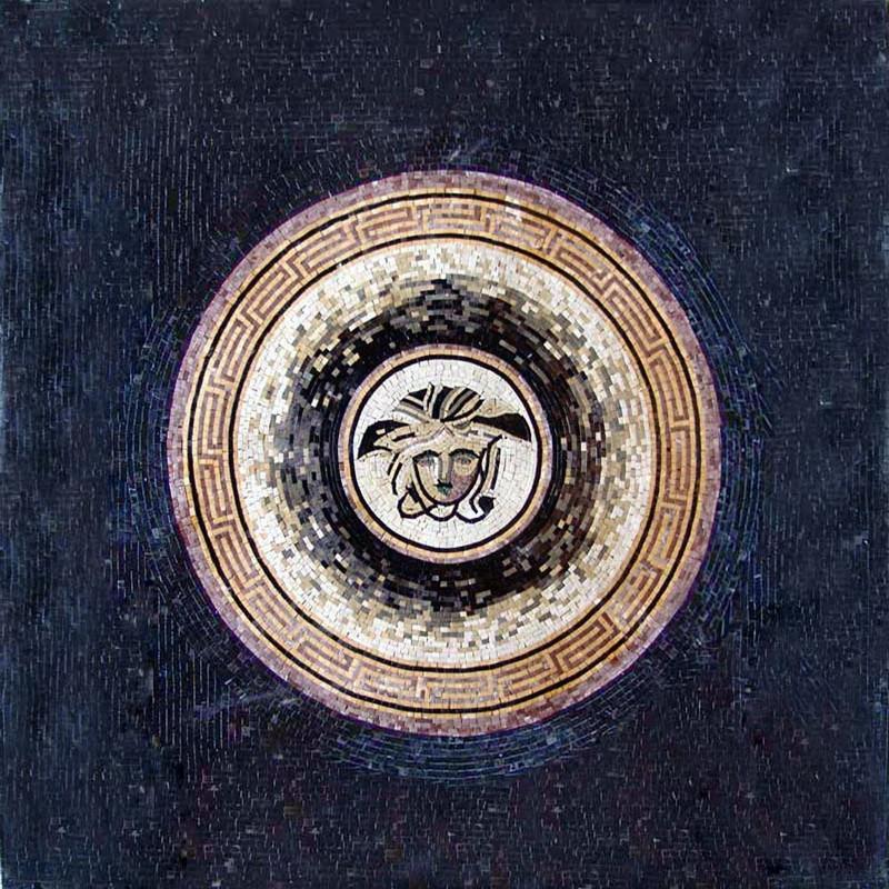 Greek Art Mosaic - Versace Icon