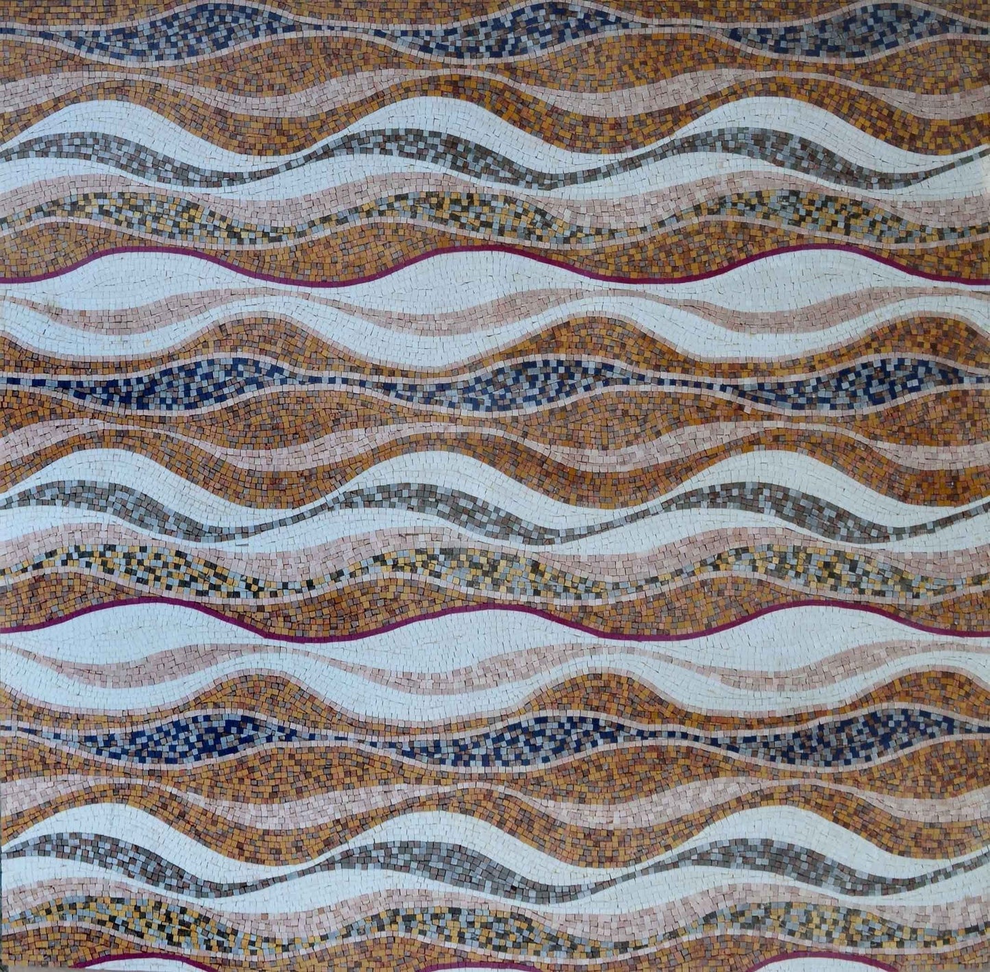 Mosaic Patterns - Anemone Waves