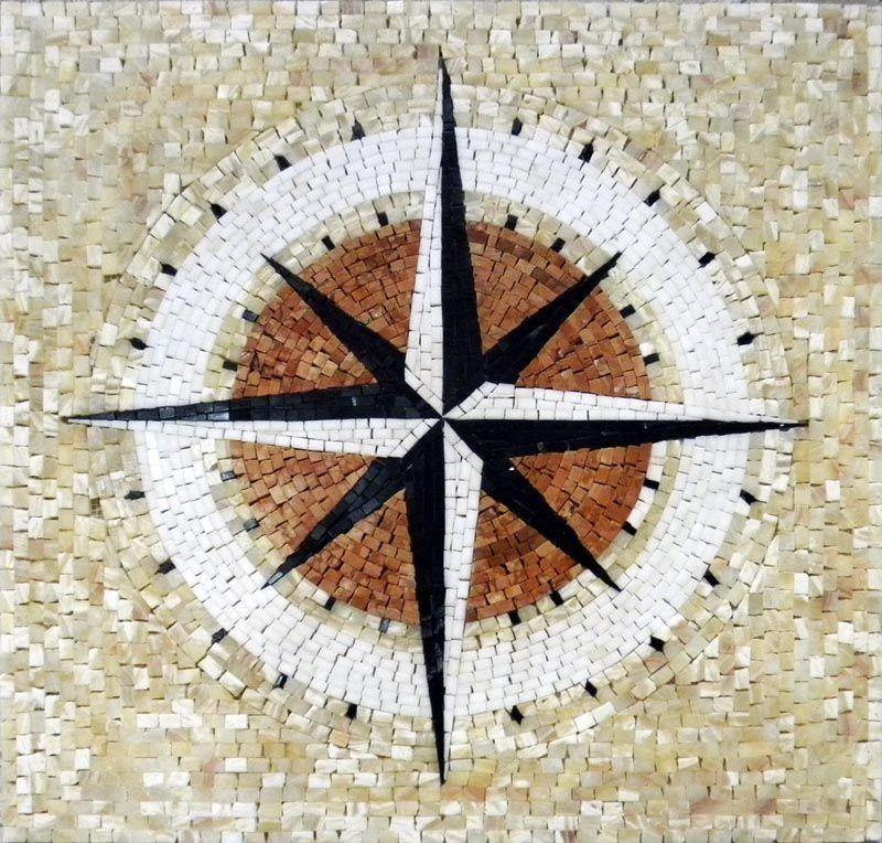 Nautical Marble Mosaic - Hiron