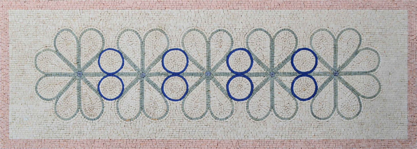Floral Mosaic Border - Maaria