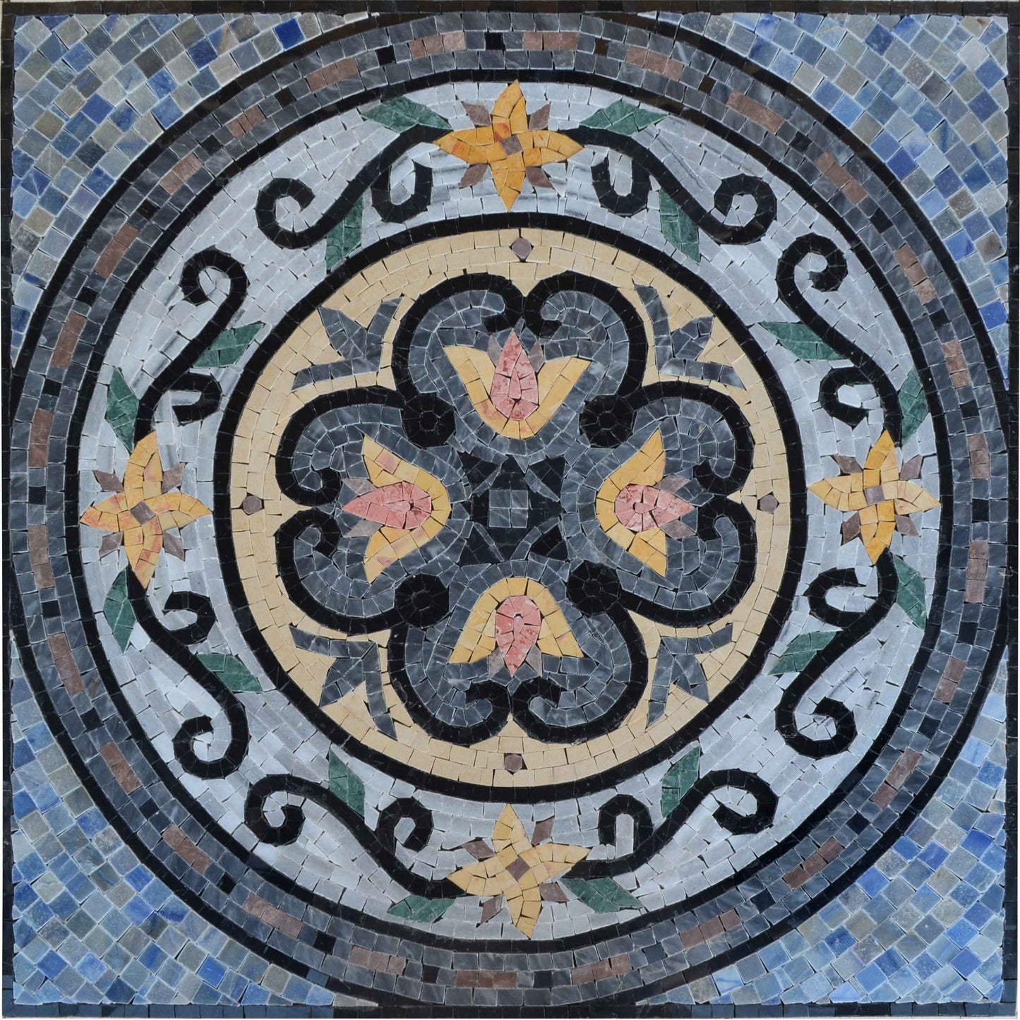 Marble Mosaic Accent - Maroc