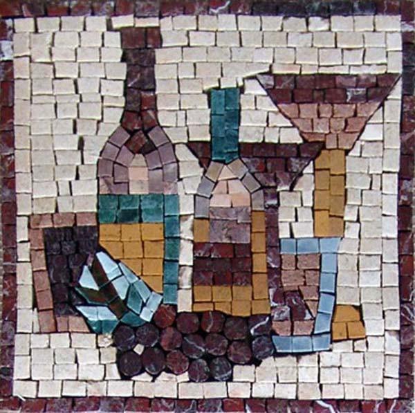 Mosaic Kitchen Backsplash- Moderna