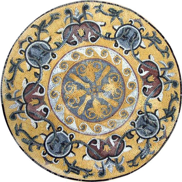 Stone Mosaic Rondure - Cadence