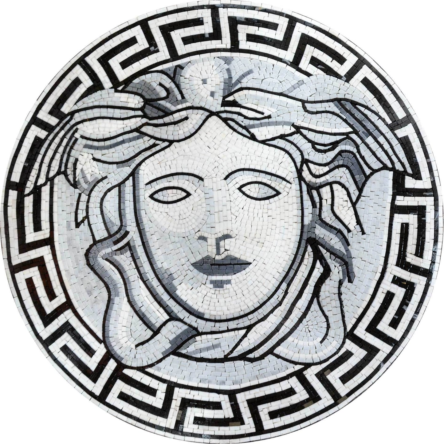 Mosaic Illustrative Medallion Versace