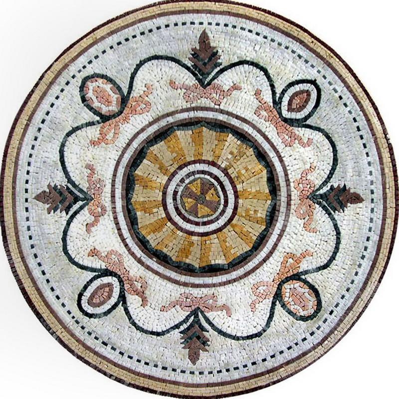 Flower Mosaic Rondure - Iva