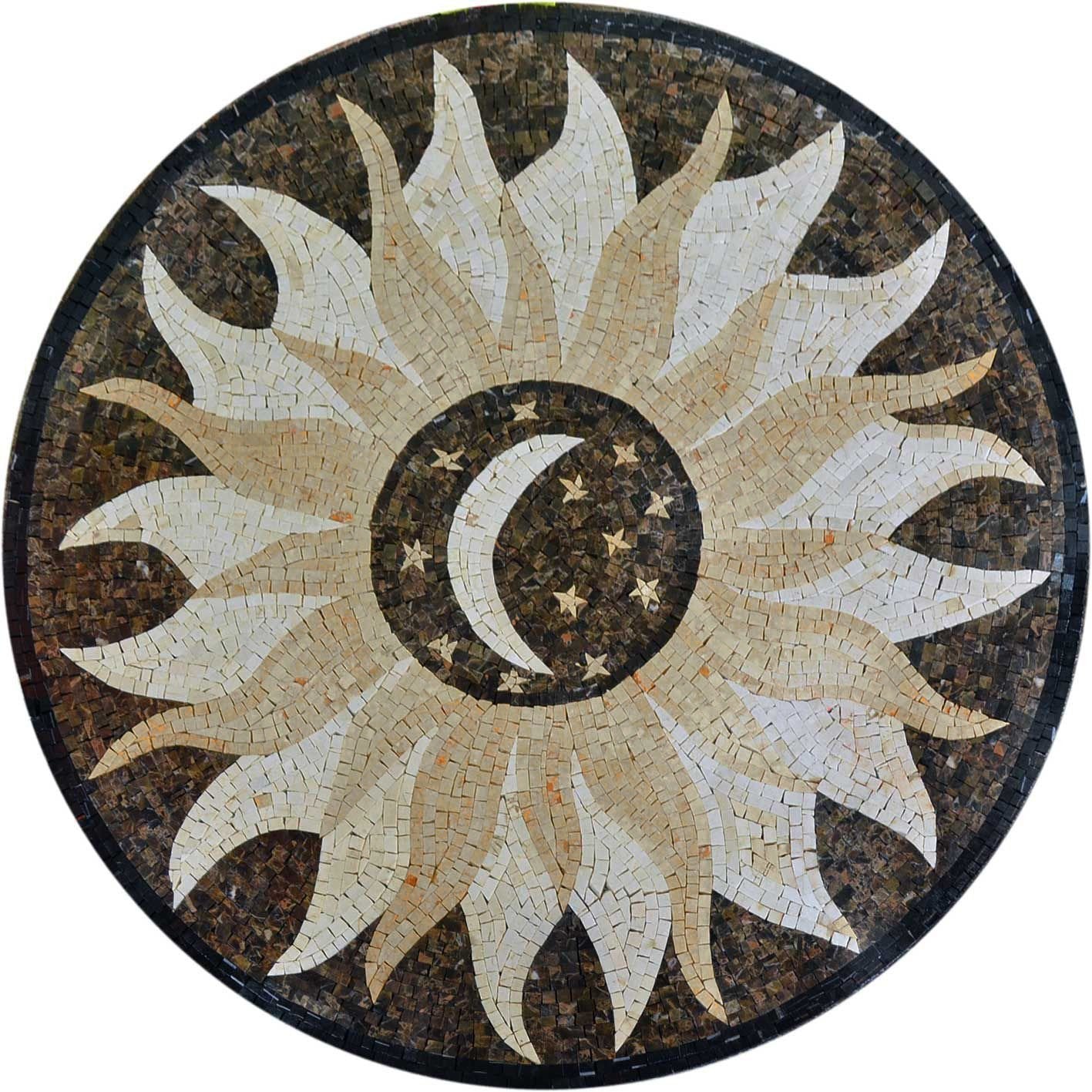 Celestial Mosaic Medallion - Stella