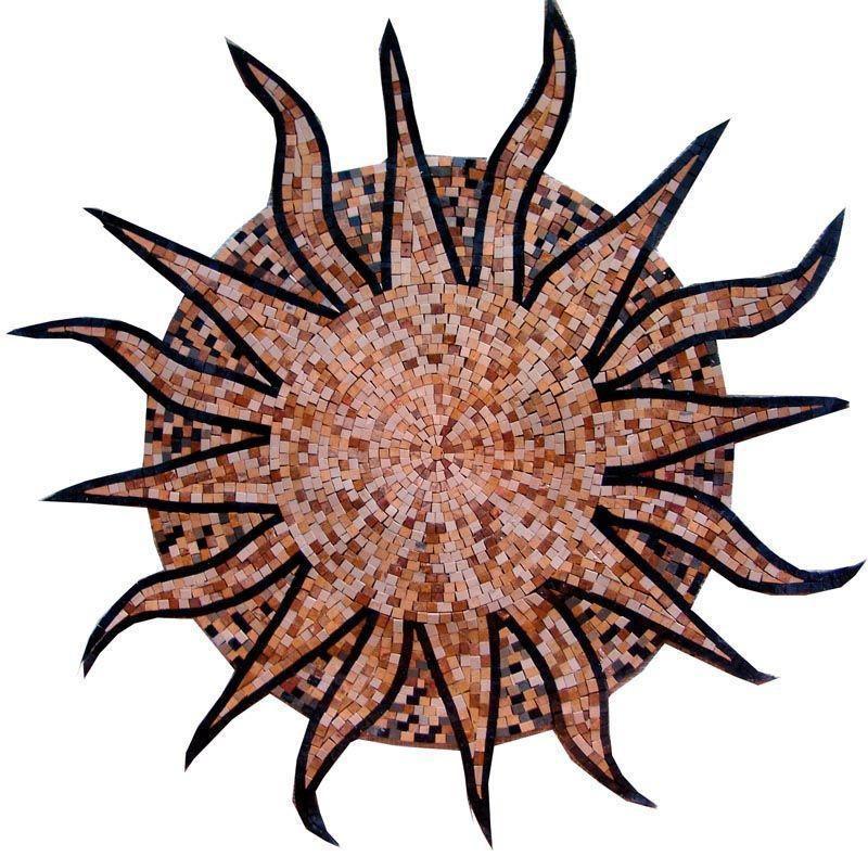 Sun Mosaic Medallion - Sanna