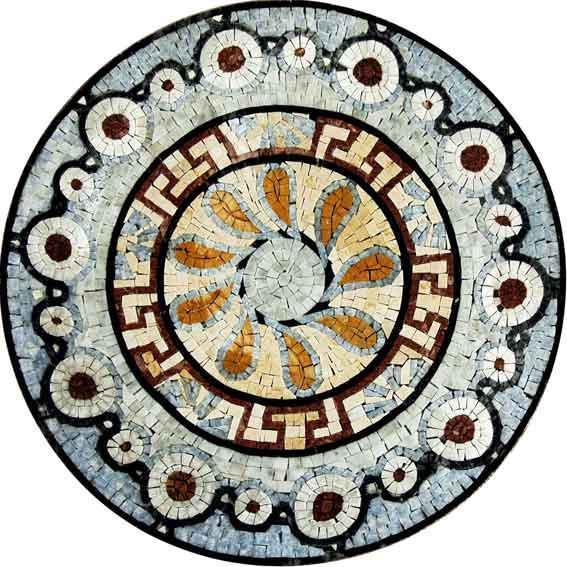 Greco-Roman Floral Mosaic - Gael