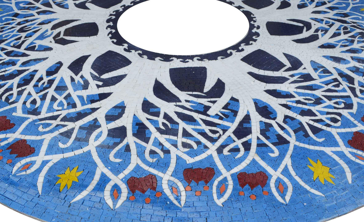 Mosaic Wall Art - The White Tree of Gondor