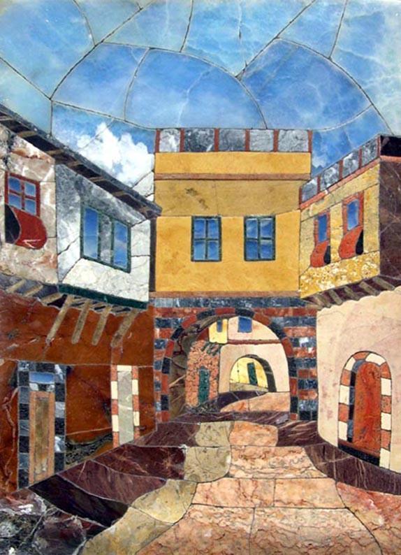 City Market Mosaic Petal Handmade