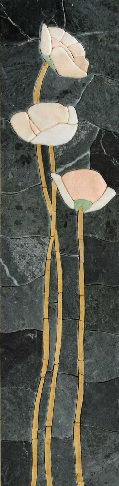 Mosaic Wall Art - Soft Bloom