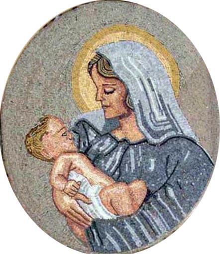 Mosaic Designs - Portrait Of Maria