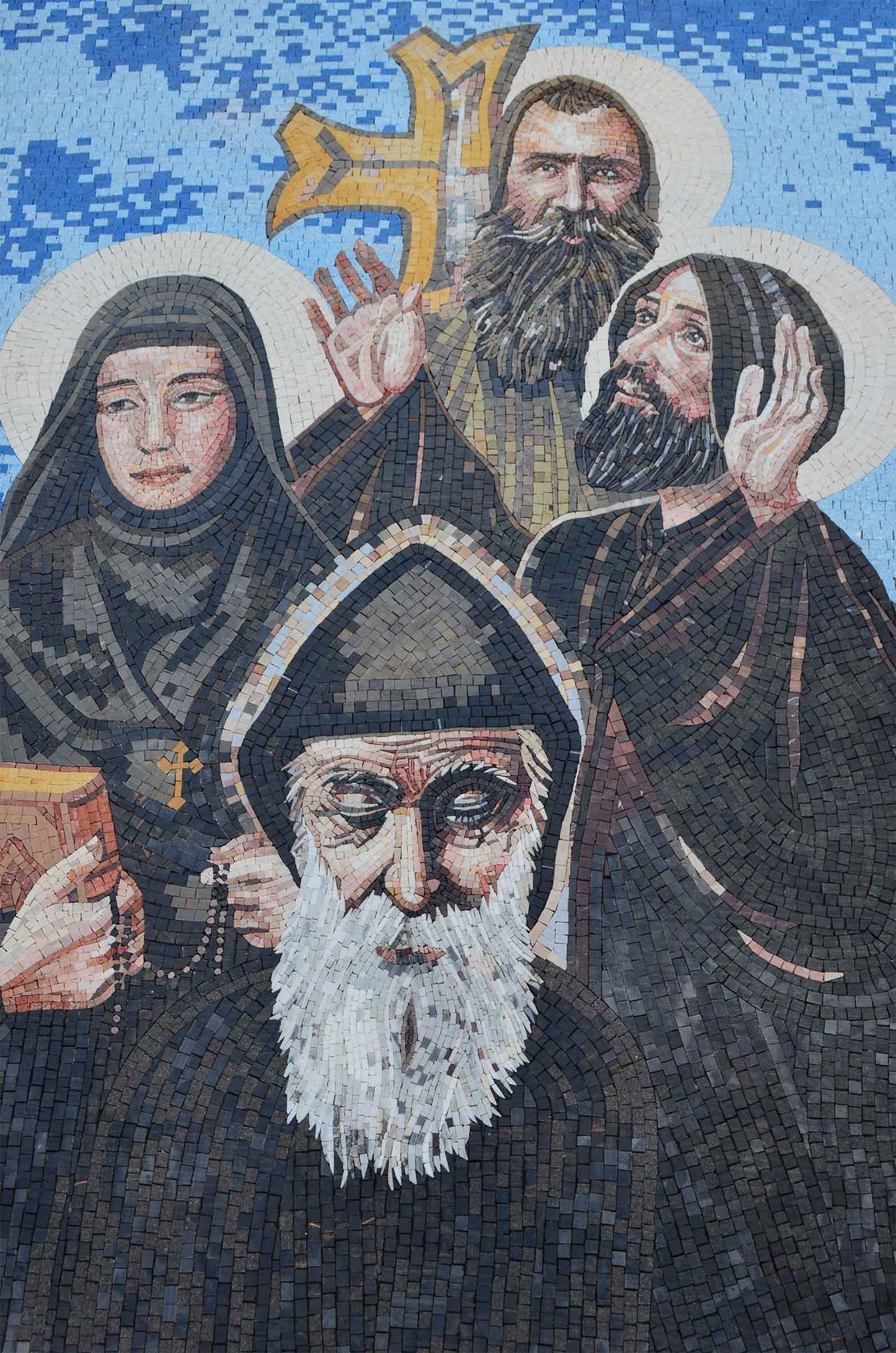 Mosaic Icon - Saints From Lebanon