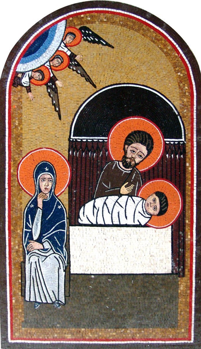 Religious Marble Mosaic