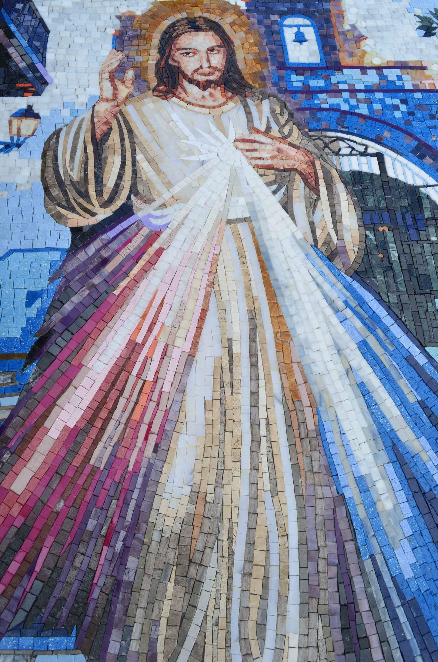 Modern Religious Mosaic - Jesus Christ