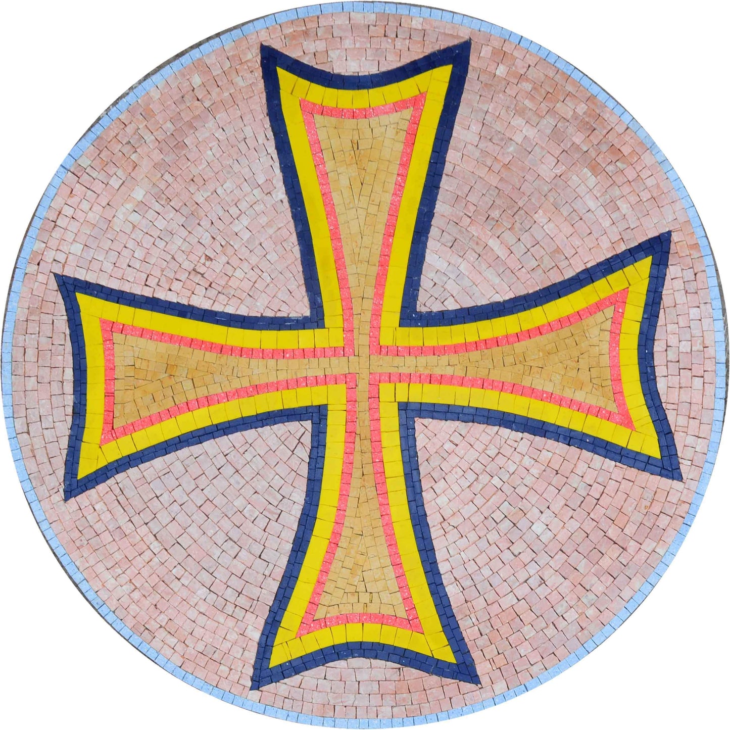Mosaic Medallion - Cross pattee