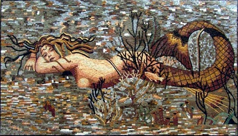Charming Mermaid Mosaic