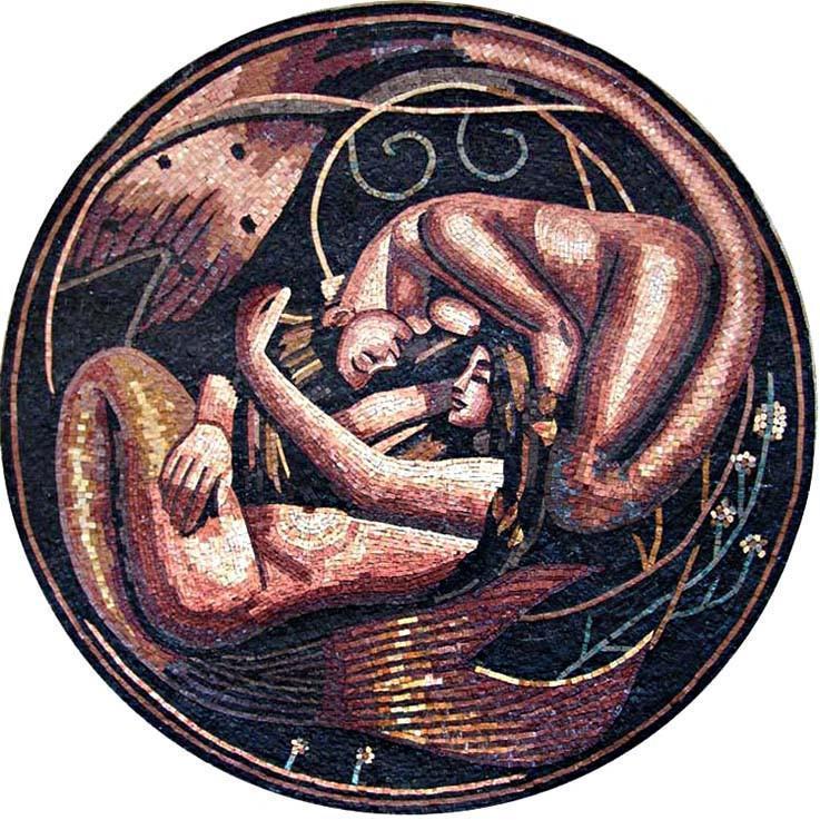 Mermaids Mosaic Fantasy Art