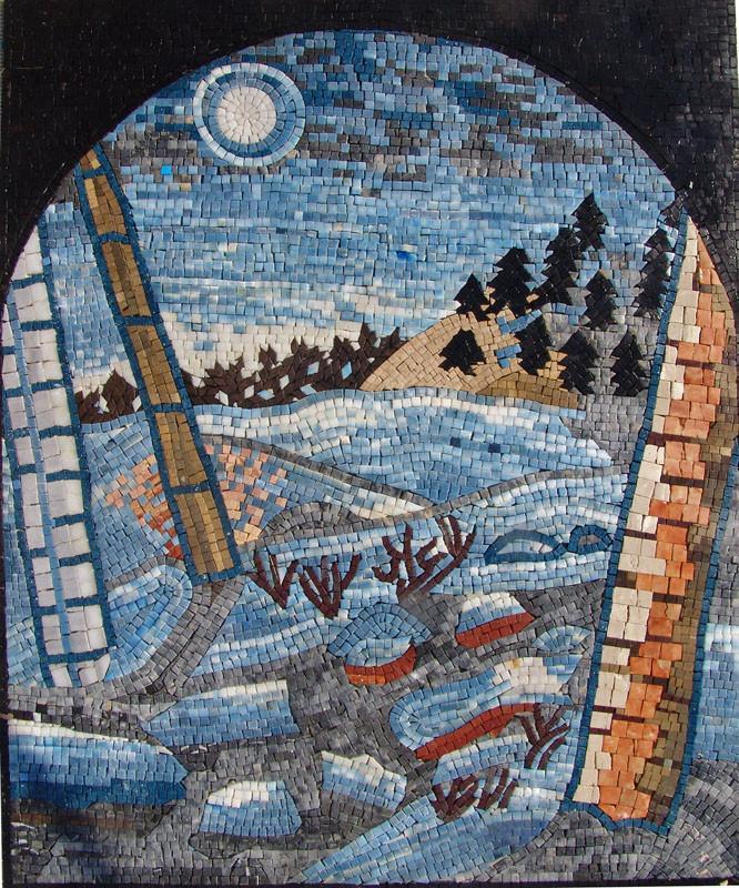 Night Scene Mosaic