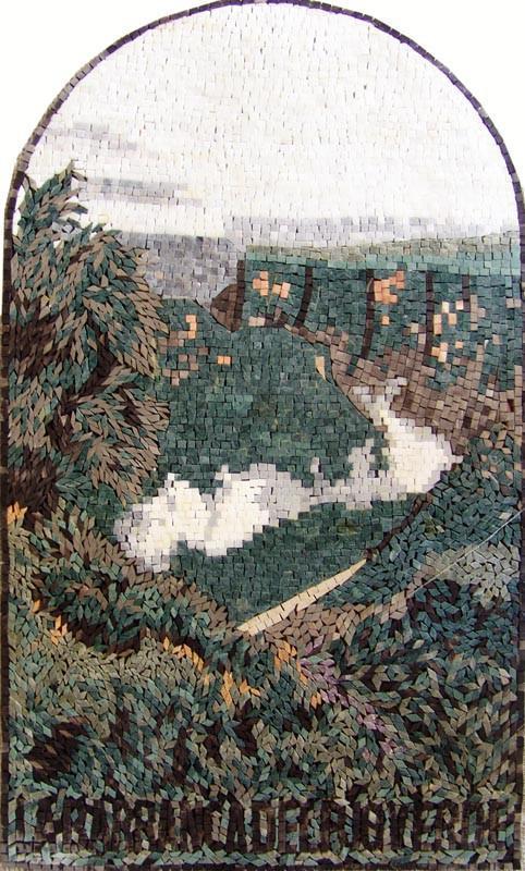 Rio Verde Arched Mosaic Mural