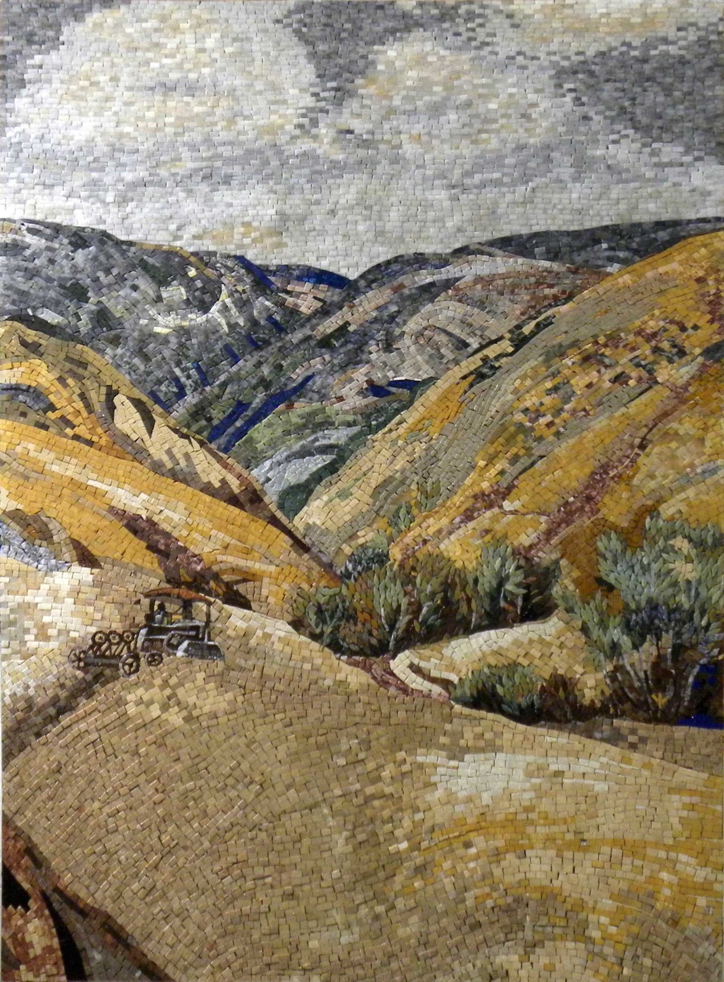 Hills Autumn spirit Art Mosaic