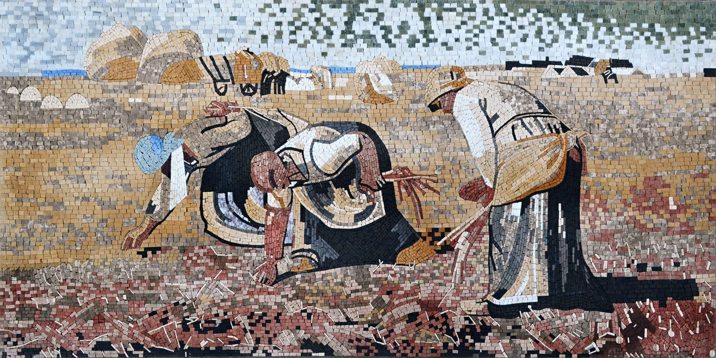 Marble Mosaic Scenery- Harvest Hue