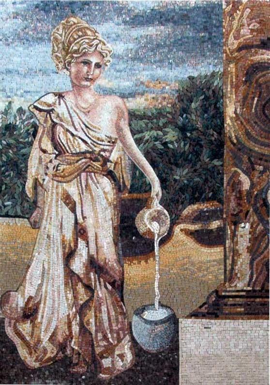 Mosaic Art - Helene Of Troy