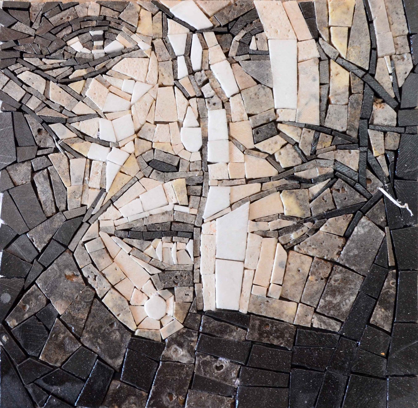Woman Face Position 2 Mosaic