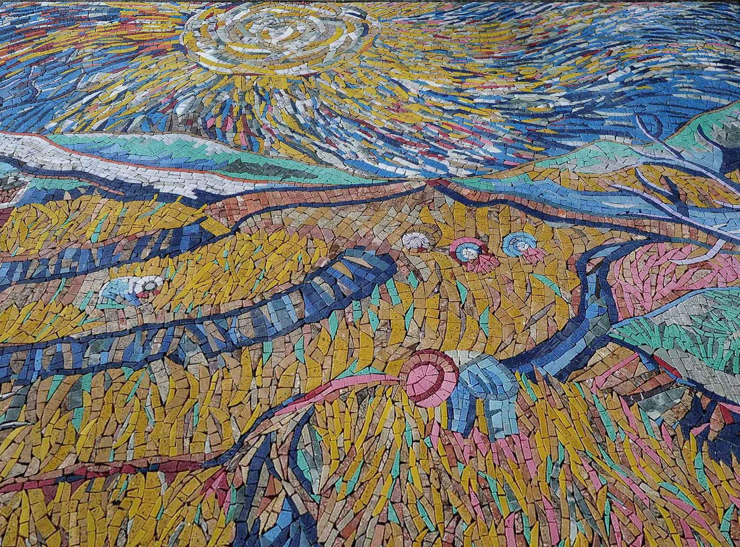 Mosaic Art Reproduction - Vincent Van Gogh Inspired