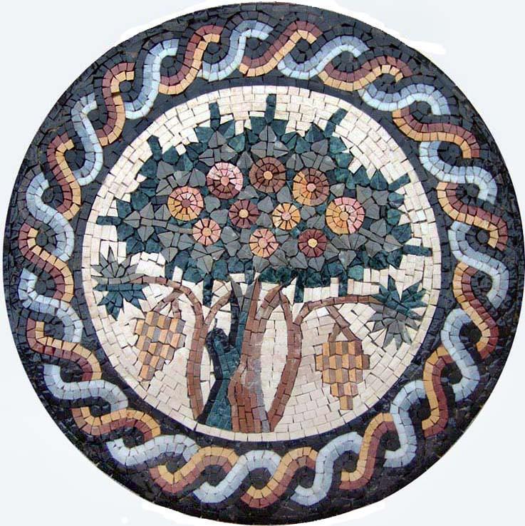 Mosaic Pattern- Fruitful Tree