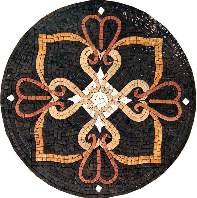 Marble Medallion Mosaic - Buhjah