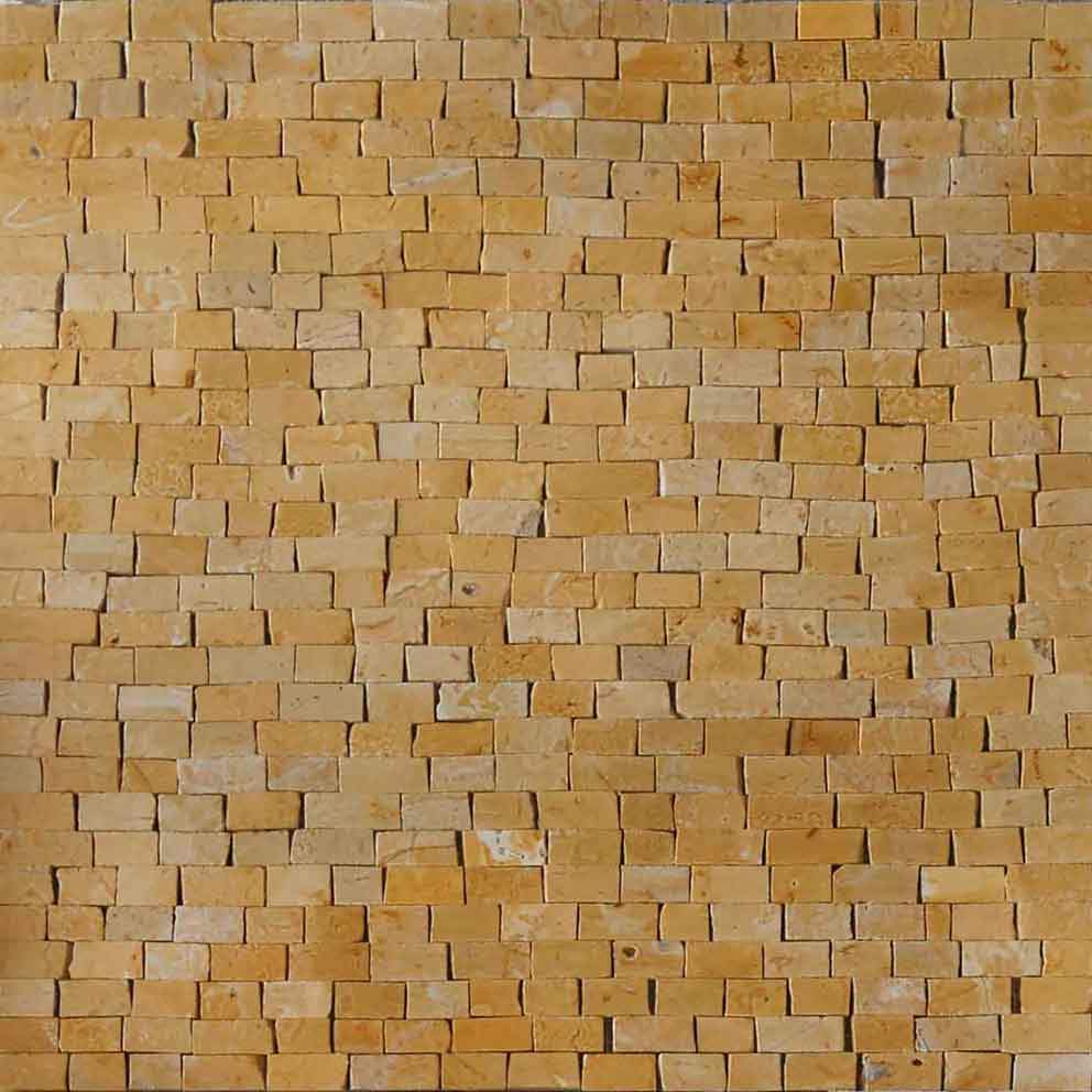 Mosaic Marble Sheet-Giallo Oro