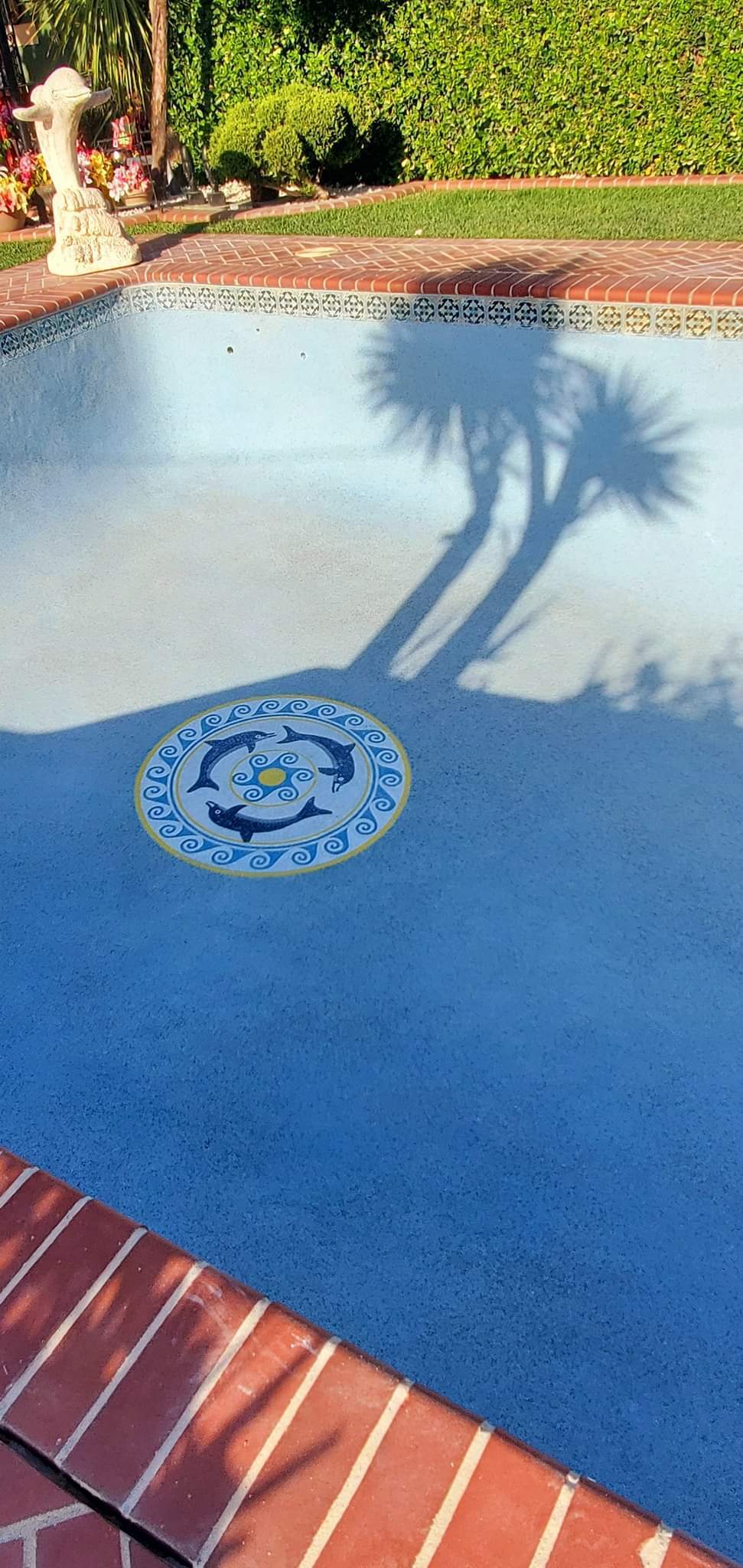 Dolphins Mosaic Medallion