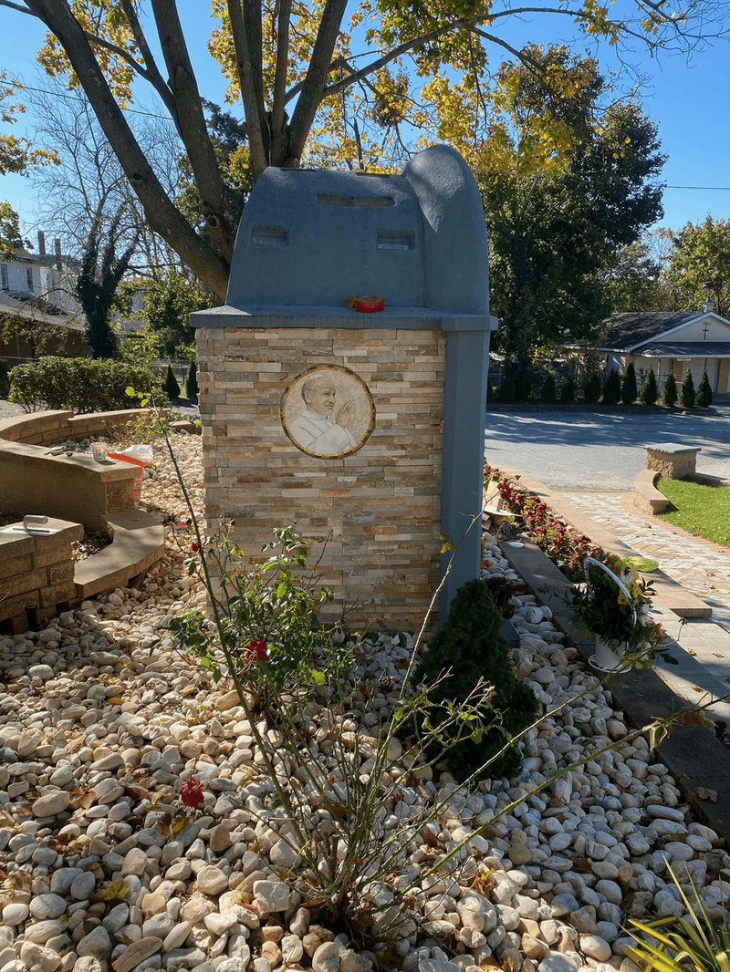 Mosaic Medallion - The Pope