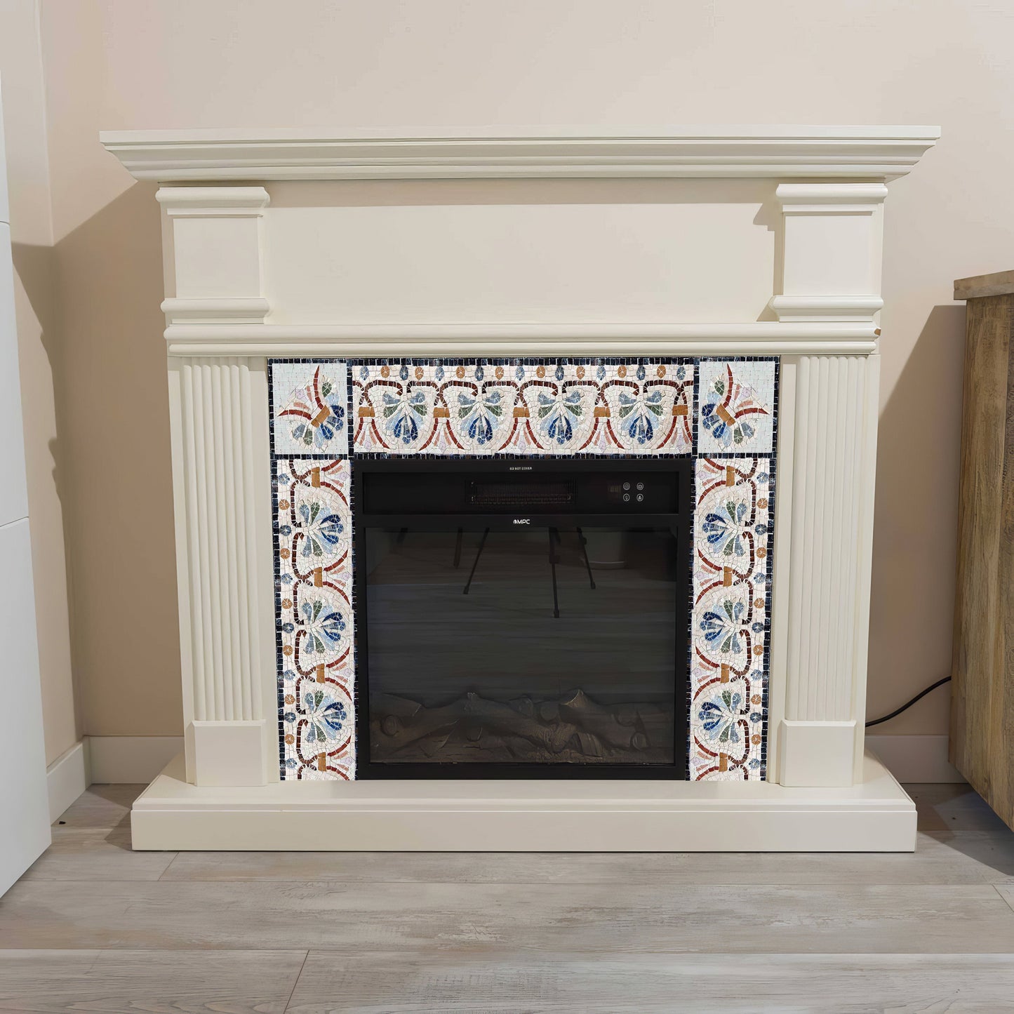 Fireplace Border Mosaic Art