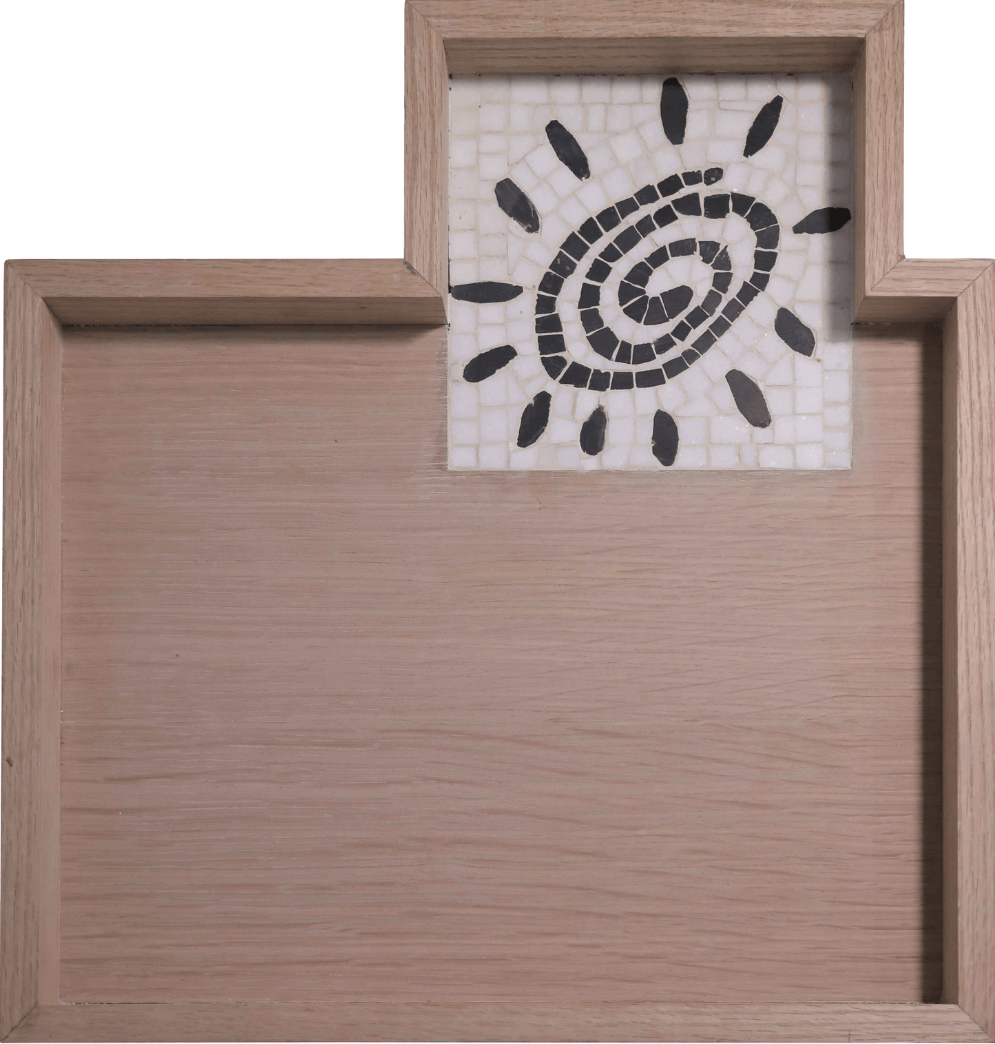 Sun Mosaic Wooden Tray