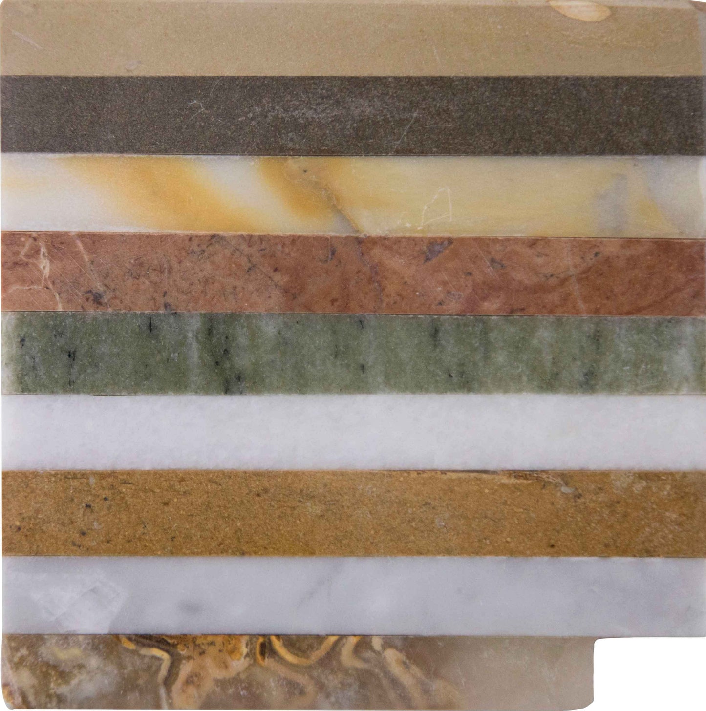 Earthy Tones Mosaic Coasters