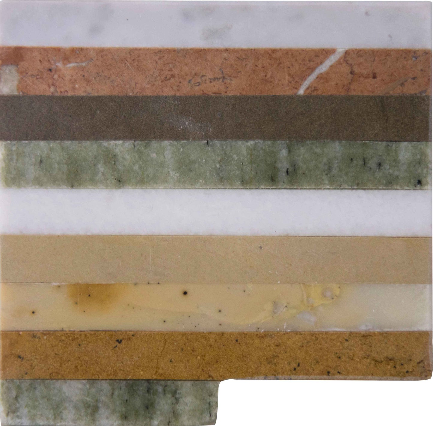 Earthy Tones Mosaic Coasters