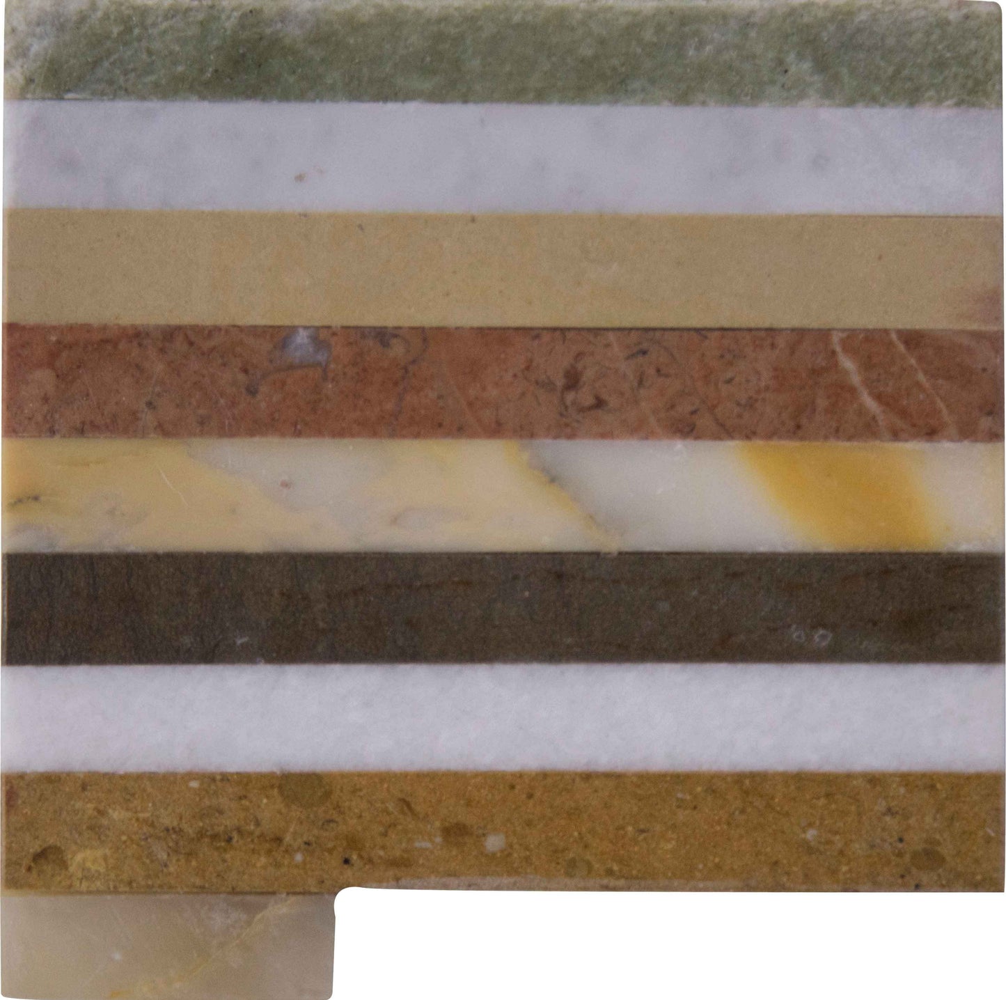 Earthy Tones Mosaic Coasters