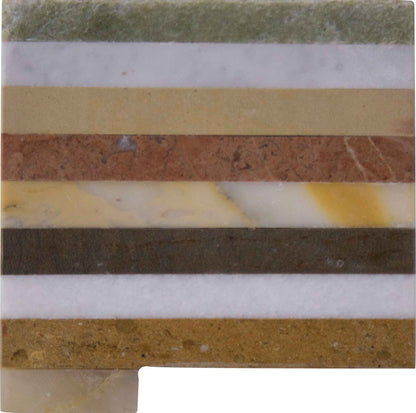 Earthy Tones Mosaic Coasters