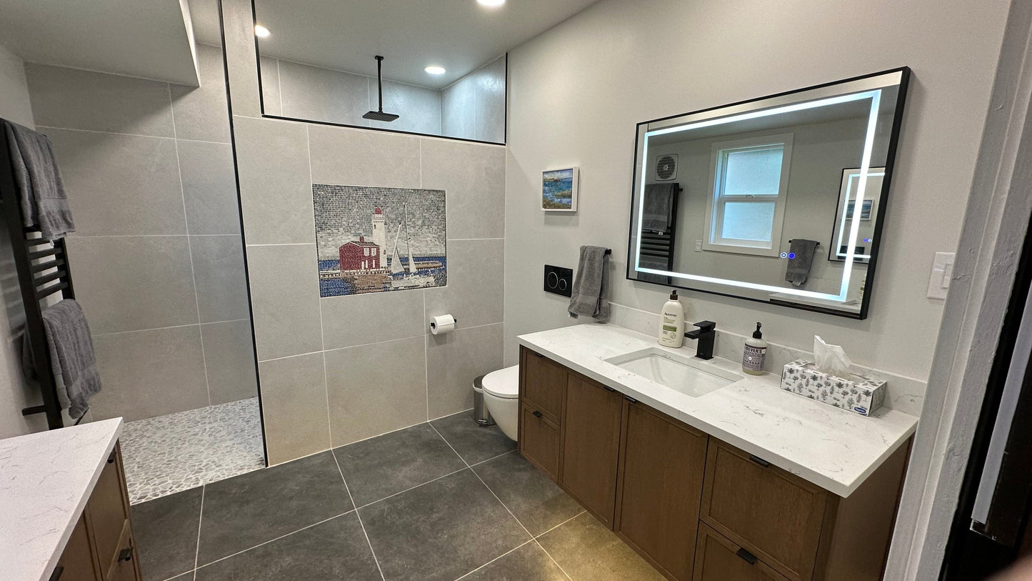 Mosaic Scenery - Cloudy Lamphouse