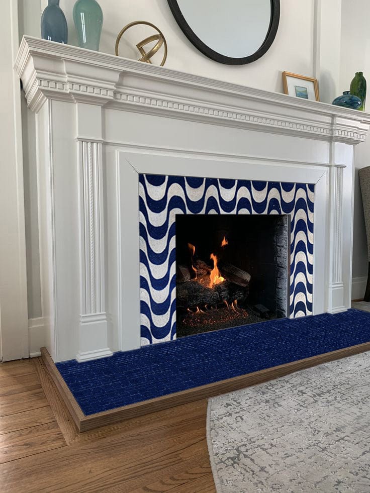 Geometric Stone Mosaic Art