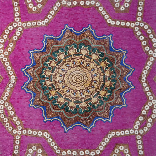 Colorful Captivating Mosaic Rug